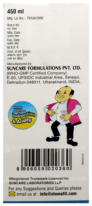 Stomafit Liquid 450Ml